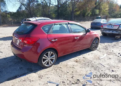 2011 Kia Forte Sx from USA, damaged, VIN KNAFW5A39B5428960